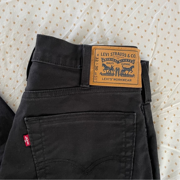 Levi's Men's 511 Slim-Fit Workwear Utility Pants - Picture 5 of 7
